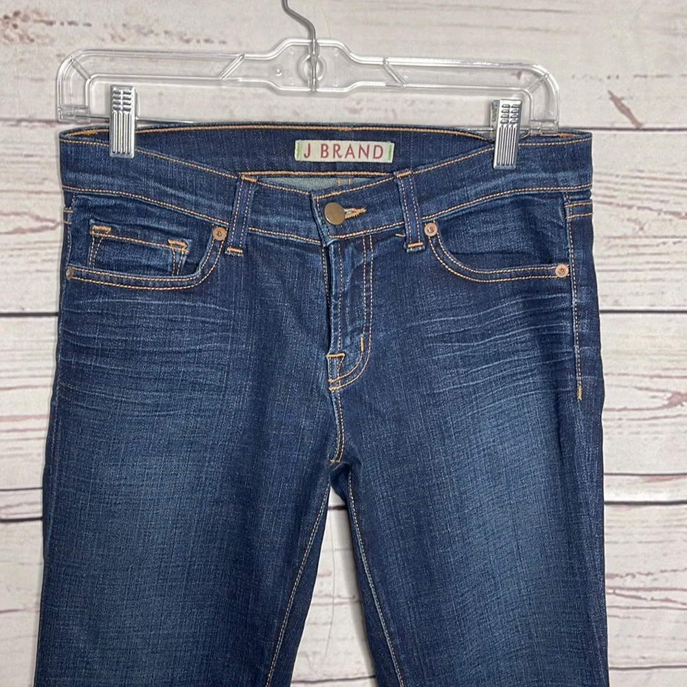 J Brand Boot Leg Boot Cut Jeans Sz 27 - Picture 2 of 9